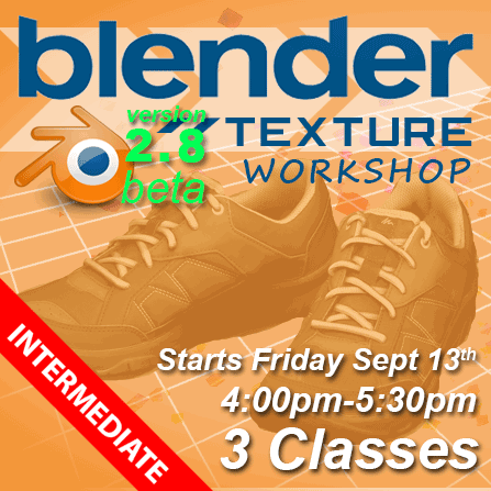 Texture Workshop - Starts Friday September 13