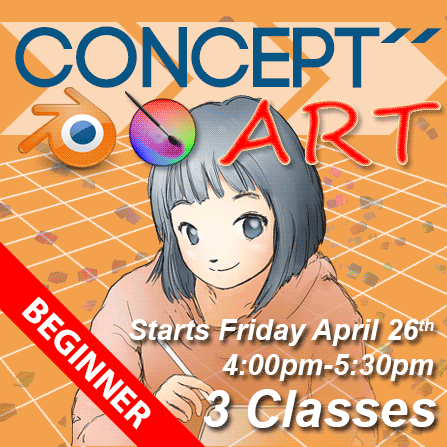 Concept Art - Starts Friday April 26