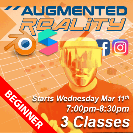 Spark AR - starts Wednesday March 11