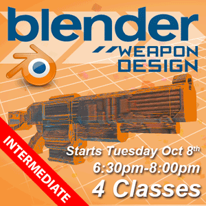Weapon Design - Starts Tuesday October 8